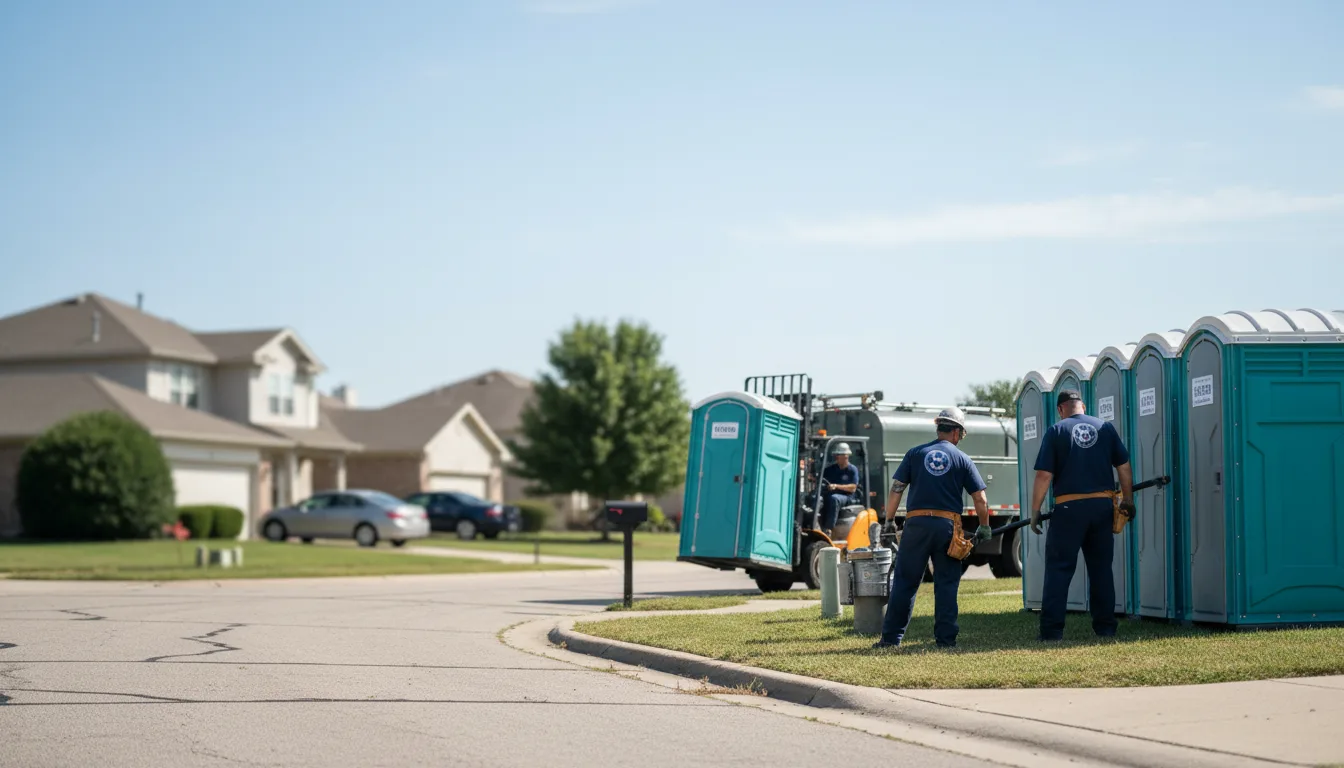 Porta Potty Rental in Tipton, OK near me